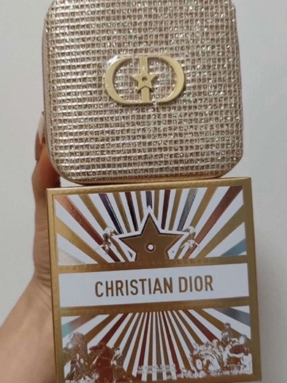 Dior beauty gift jewelry box